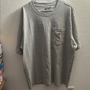 Carhartt Heather Gray Men's Short Sleeve Tee